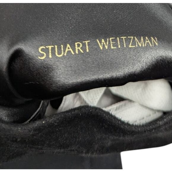 Stuart Weitzman Lafayette Black Suede Slouchy Over the Knee Boots Women’s Size 7 - Picture 9 of 9